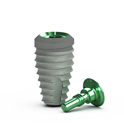 Tapered Internal Plus Implant, 5.8mm x 10.5 mm, 4.5 Platform, Laser-Lok