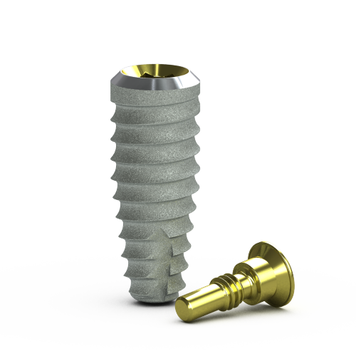 Tapered Platform Switch Implant, 4.6 x 12mm, RBT