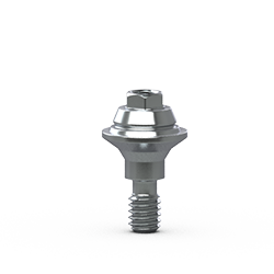 3.0mm Multi-unit Abutment, Straight 1mm Collar