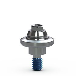 5.7mm Multi-unit Abutment, Straight 1mm Collar