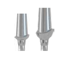 "iSy® Esthomic® abutment, straight, size M, Ø 5.9 mm, gingiva height 1.5-2.5 mm, preparable, incl. iSy® abutment screw, titanium alloy"