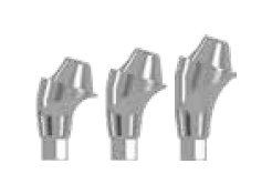 iSy® Multi-unit Abutment,17 angled, incl.abutment screw with reduced head,gingiva height 2.25 mm, titanium alloy