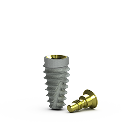 4.6mm x 9mm Tapered Pro Implant,  RBT Agressive  