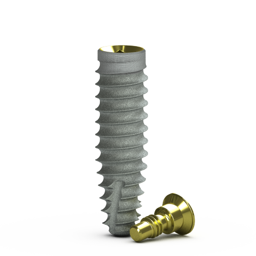 [BTA4215] 4.2mm x 15mm Tapered Pro Implant, Laser-Lok, RBT Agressive 