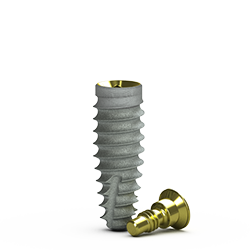[BTR4612] 4.6mm x 12 mm Tapered Pro Implant,RBT Agressive 
